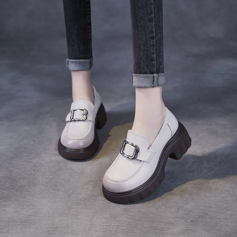 Devanro Loafers Women's Black-6