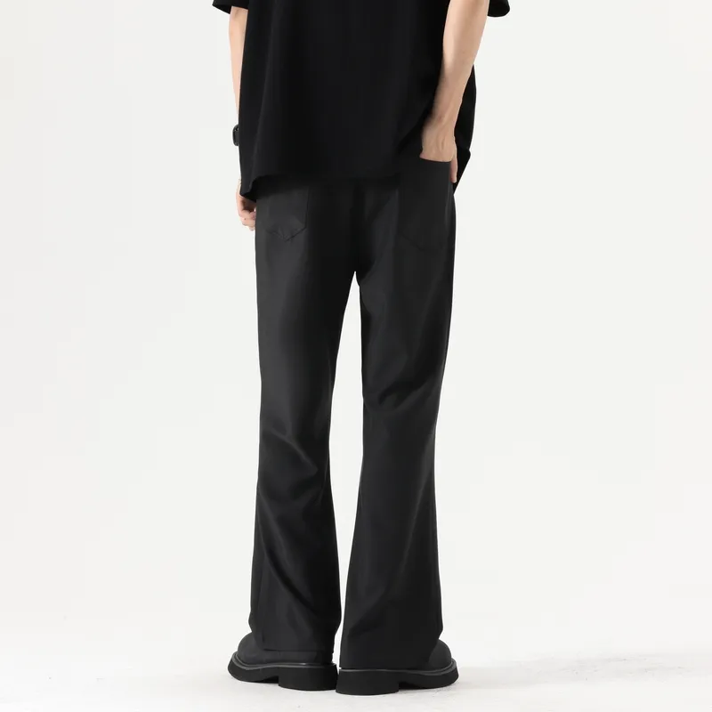 Devanro Casual Pants Men's Brown-3