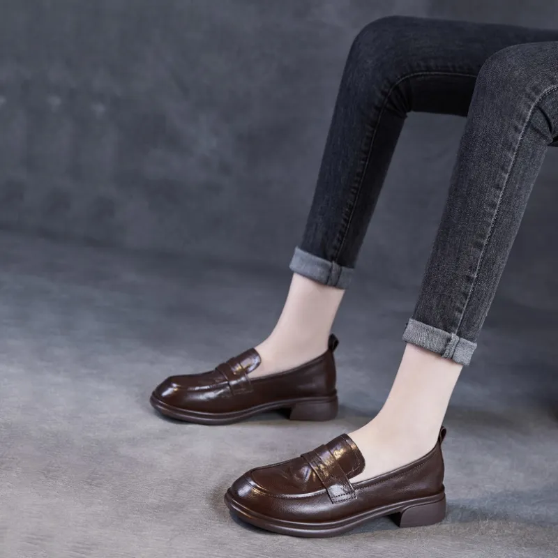 Devanro Loafers Women's Black-6