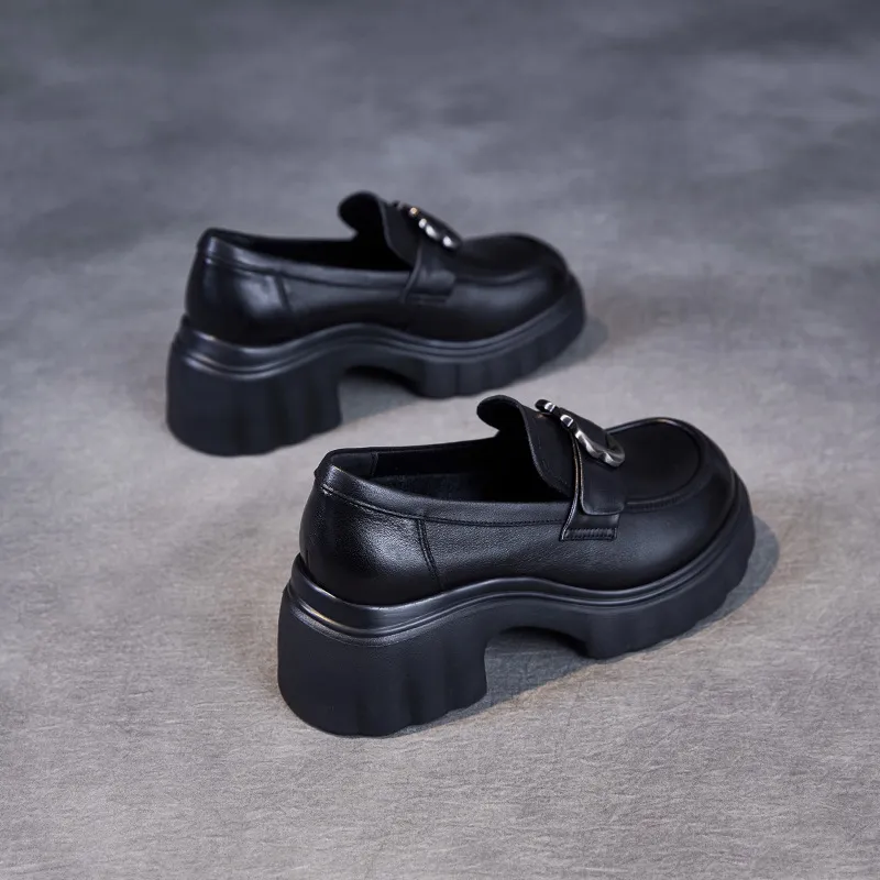 Devanro Loafers Women's Black-2