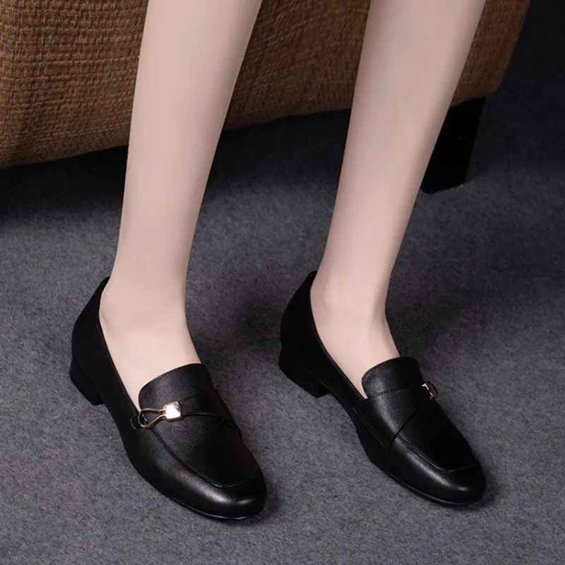 Devanro Loafers Women's Black-6
