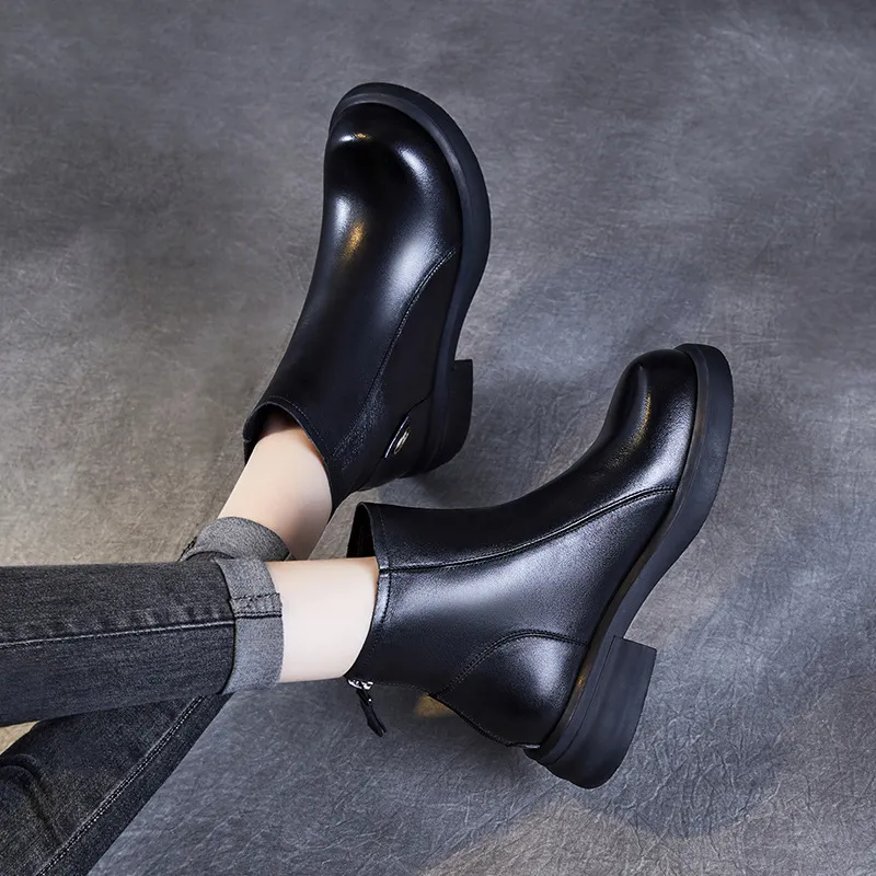Devanro Ankle Boots 4.0cm Women's-3
