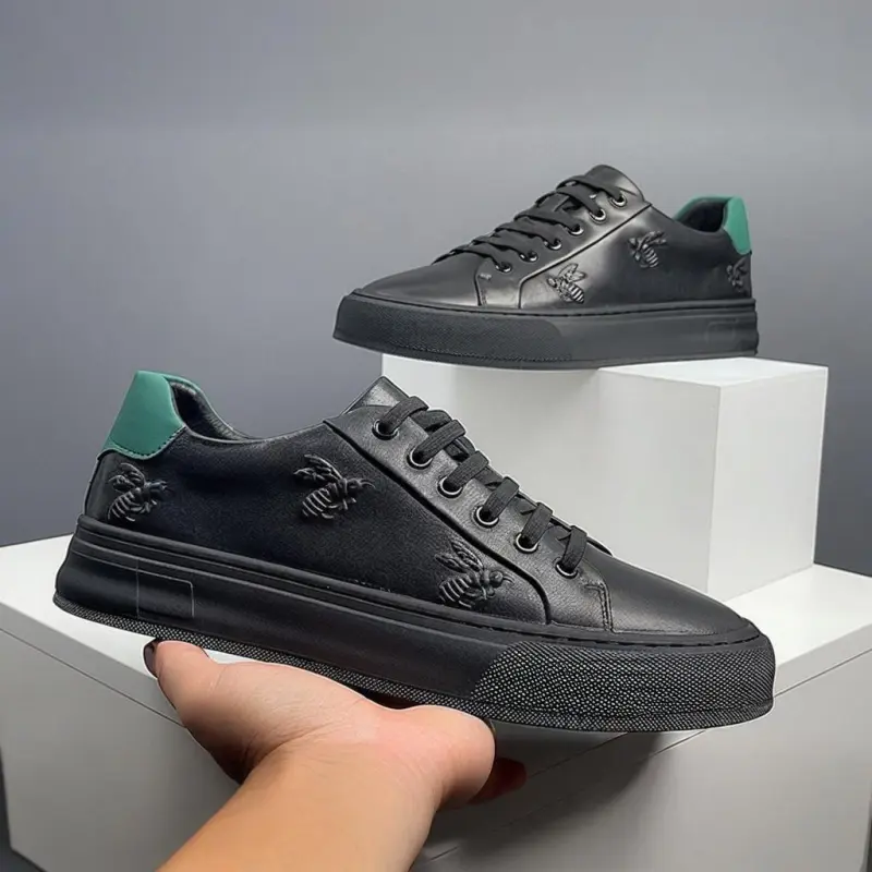 Devanro Wear-Resistant Slip-Resistant Low-Top Skateboard Shoes Men's-1