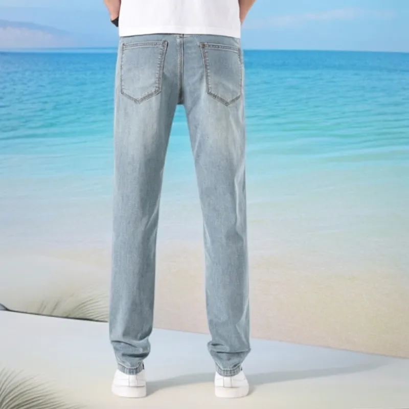 Devanro Jeans Men Blue-3