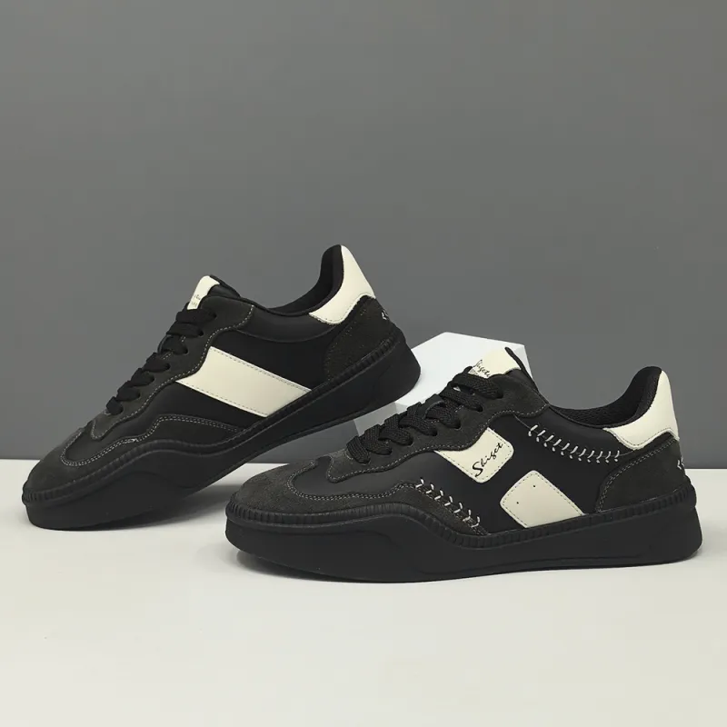 Devanro Wear-Resistant Breathable Slip-Resistant Low-Top Skateboard Shoes Men's-1