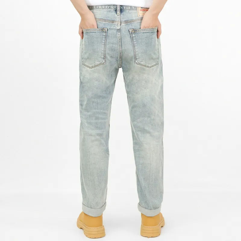 Devanro Jeans Men Blue Pants-3