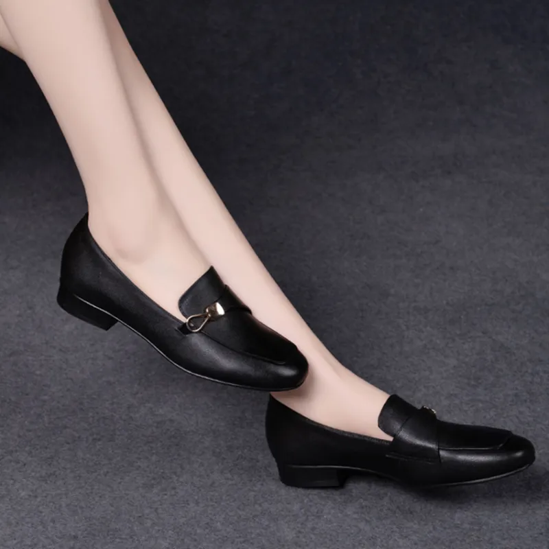 Devanro Loafers Women's Black-4