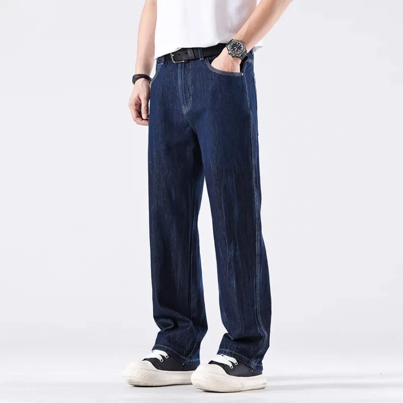 Devanro Jeans Men Dark Blue-2
