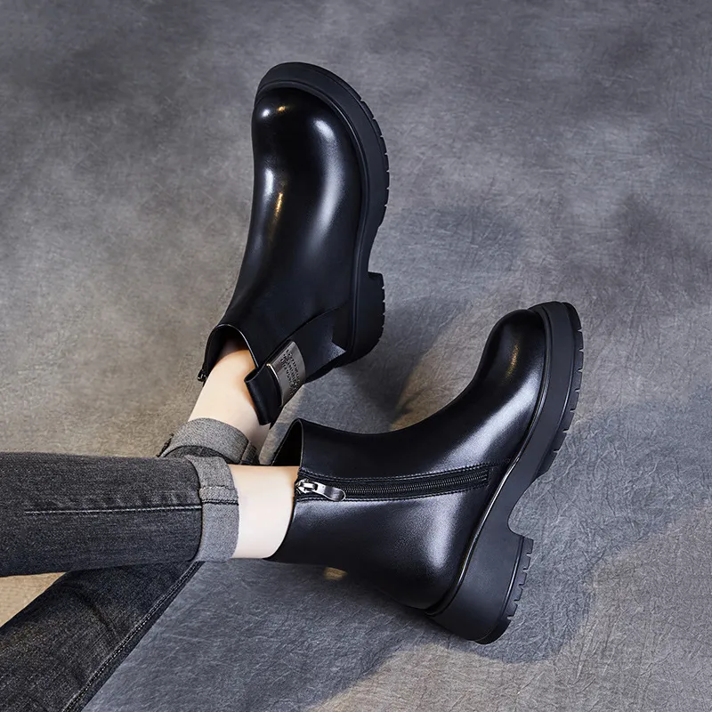 Devanro Ankle Boots 5.0cm Women's-4