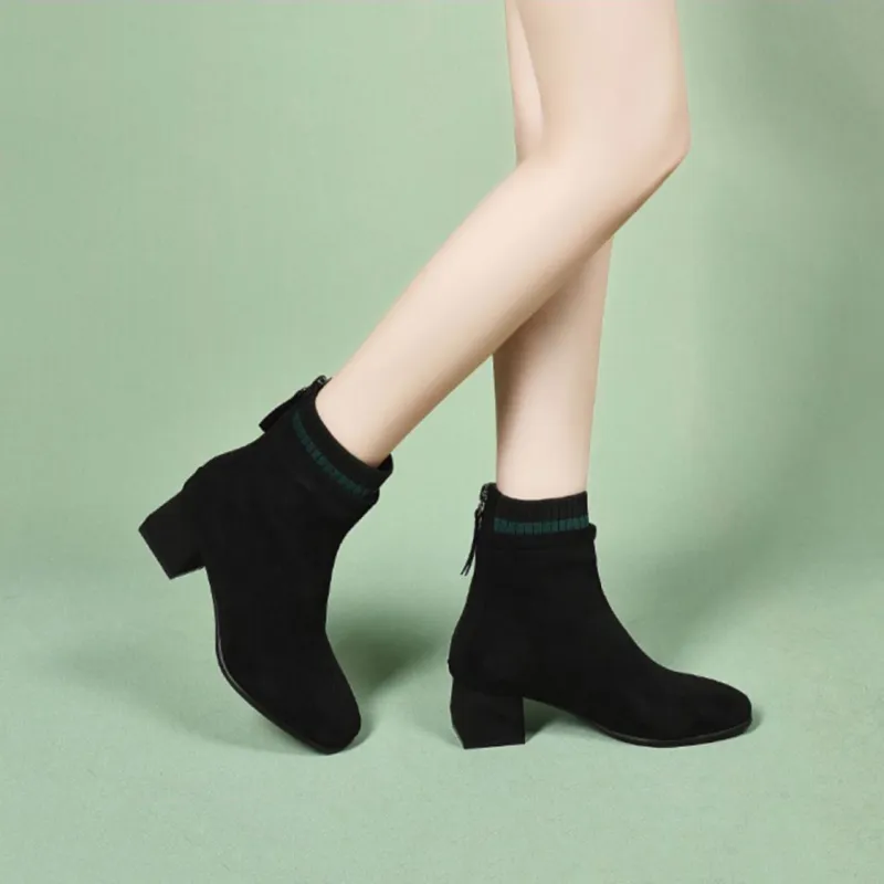 Devanro Ankle Boots 5cm Women's-8