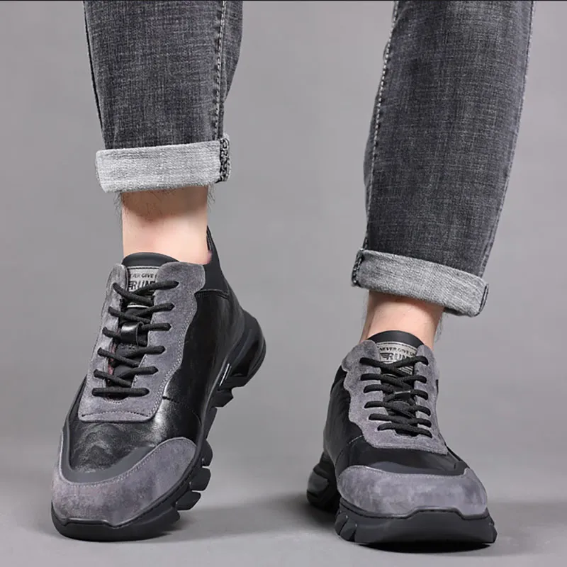 Devanro Anti-Slip And Wear-Resistant Warm Low-Top Casual Shoes Men's-7
