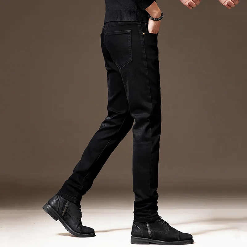 Devanro Jeans Men Black-5