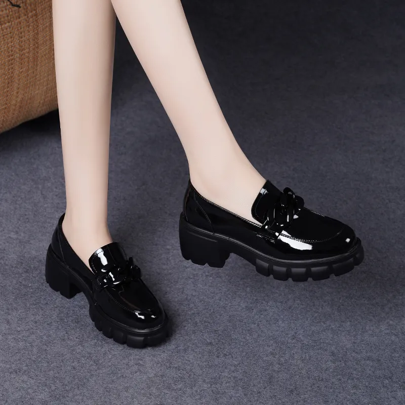 Devanro Loafers Women's Black-5