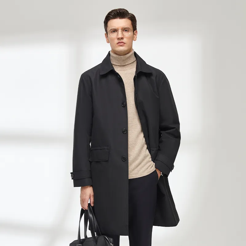 BAIXIAOT Trench Coats Men-7