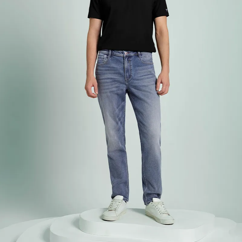 BAIXIAOT Jeans Men Blue-2
