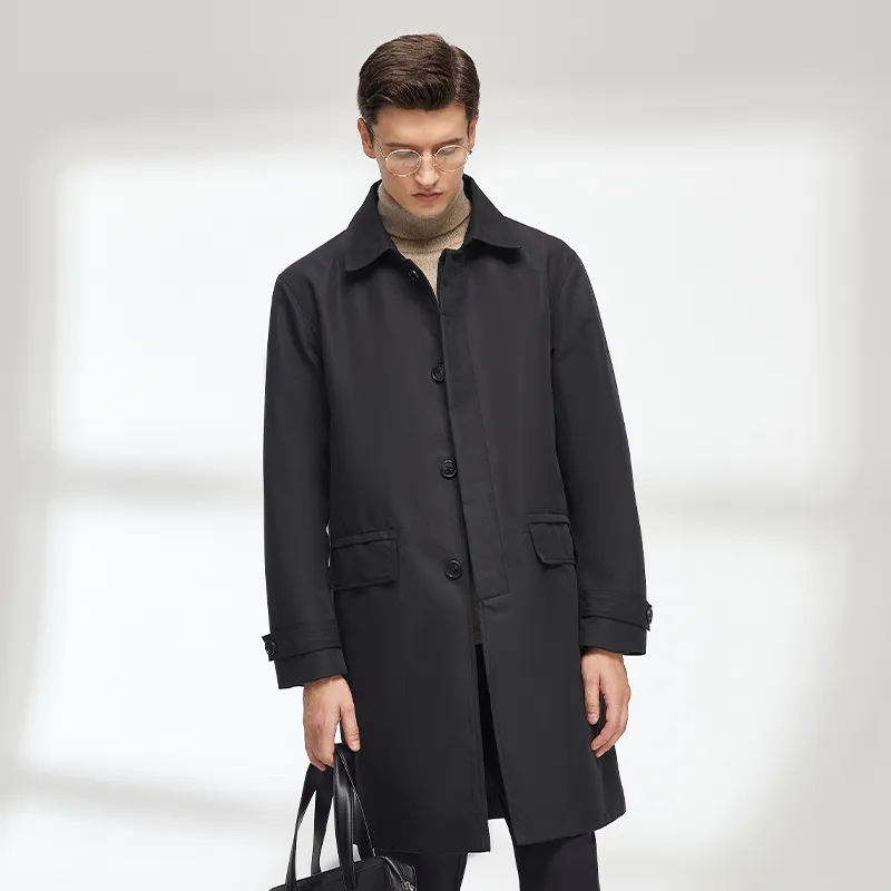 BAIXIAOT Trench Coats Men-9