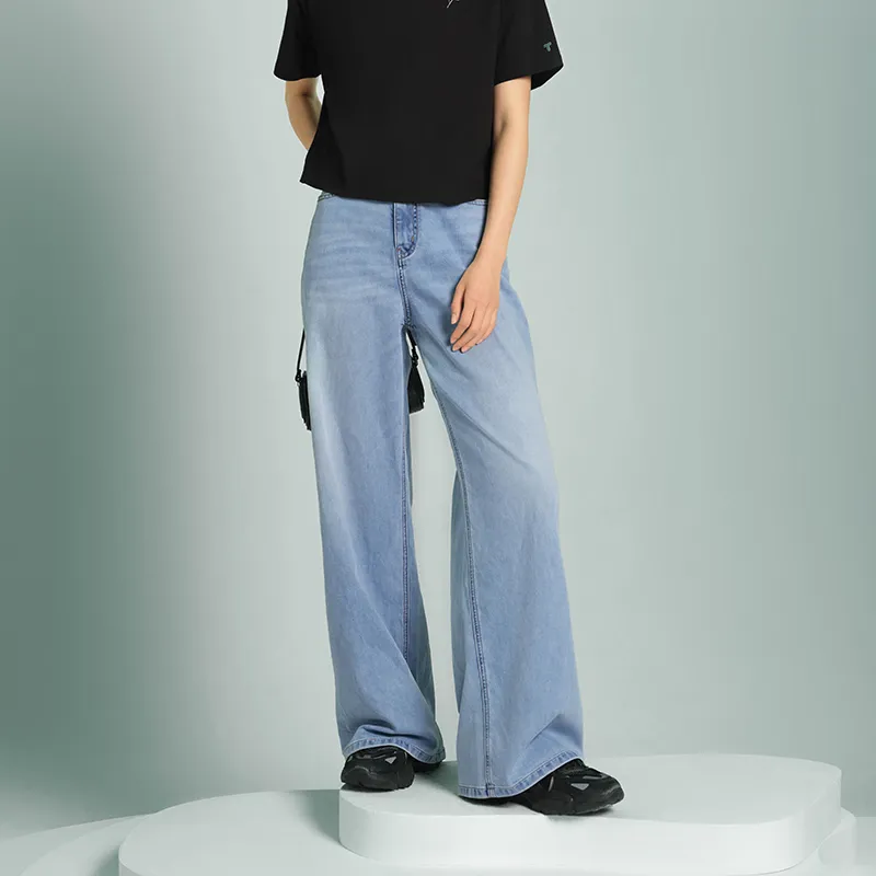 BAIXIAOT Jeans Women's Light Blue-3