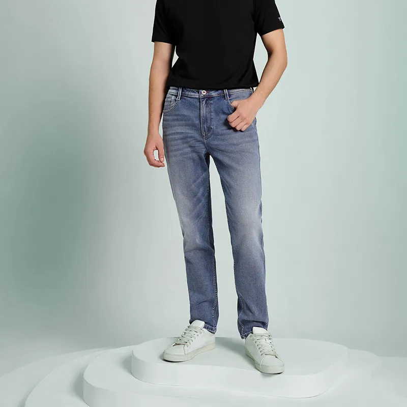 BAIXIAOT Jeans Men Blue-4