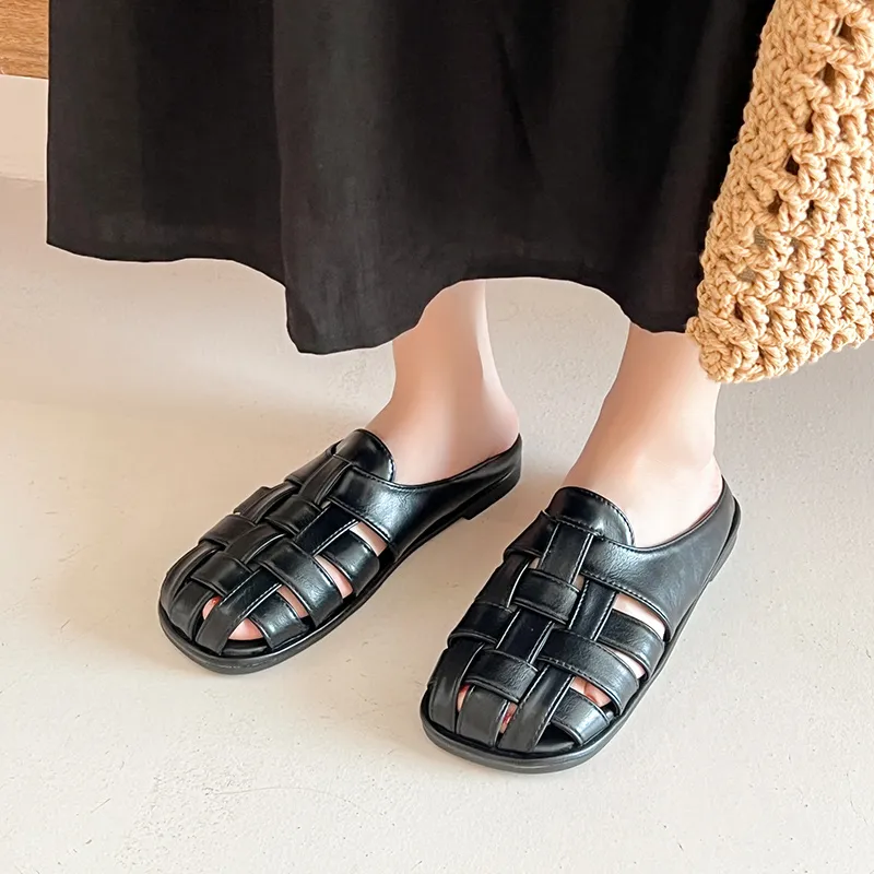 TUOPIN Closed Toe Slippers Women's-7