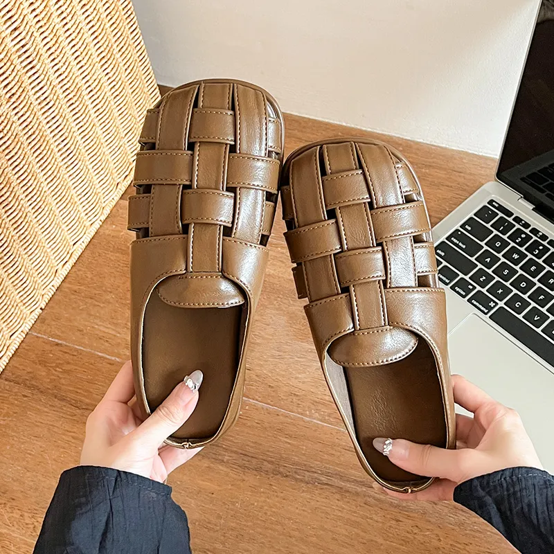 TUOPIN Closed Toe Slippers Women's-15