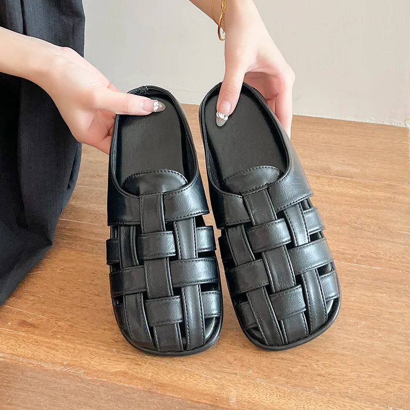 TUOPIN Closed Toe Slippers Women's-5