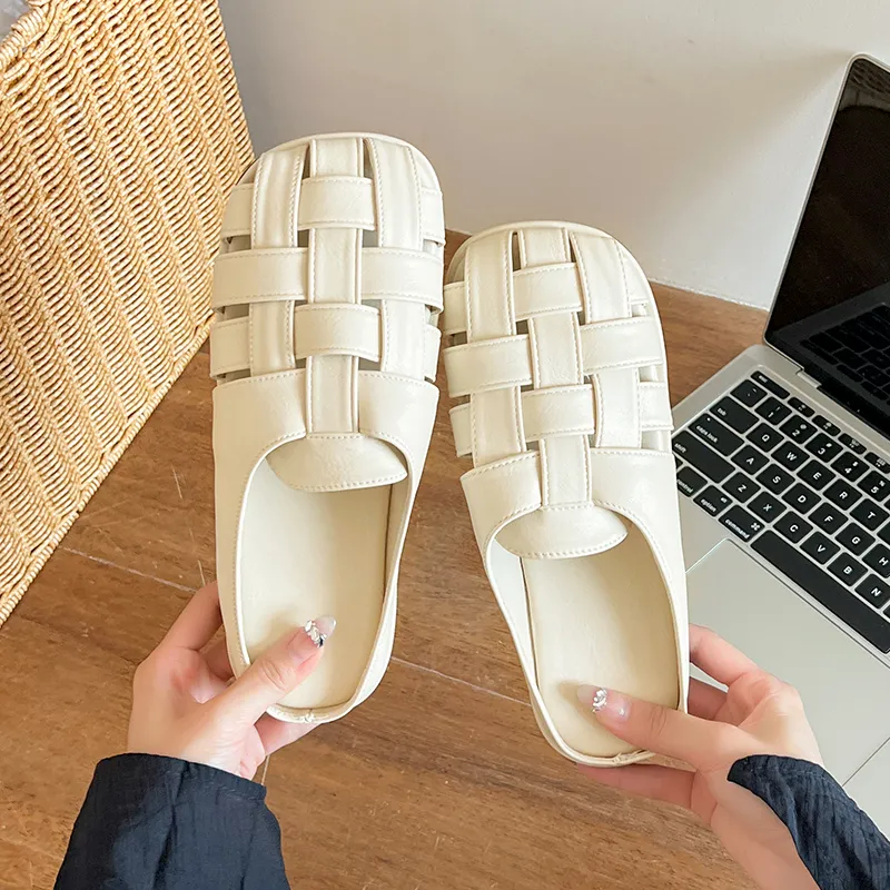 TUOPIN Closed Toe Slippers Women's-22