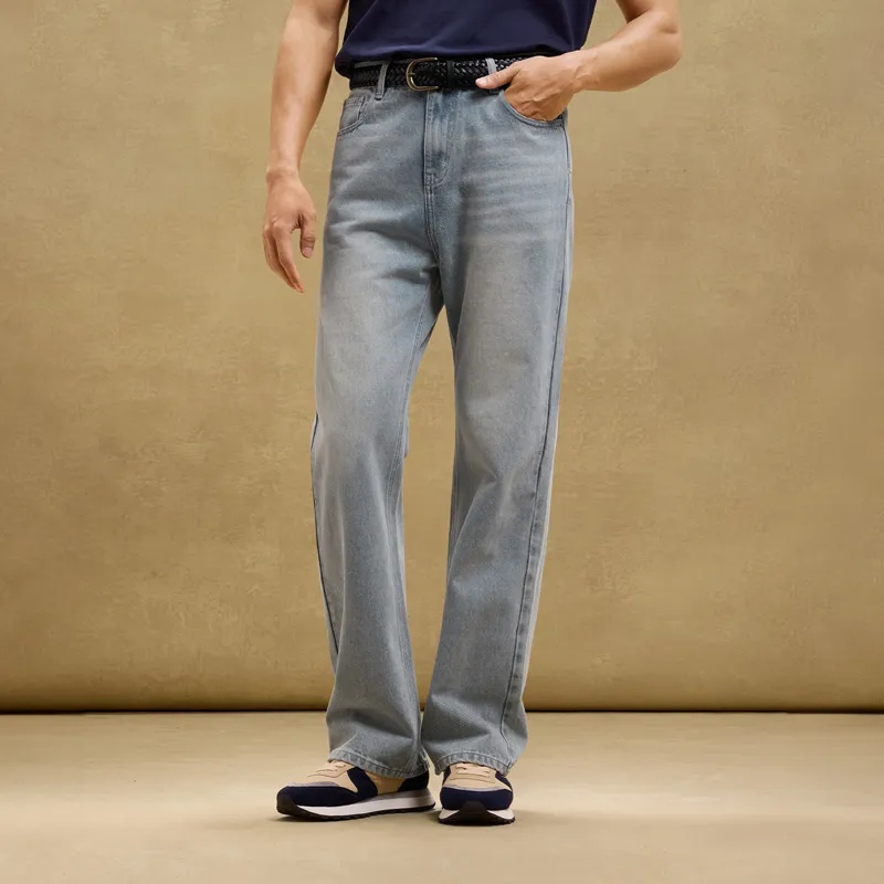 SKARO Jeans Men Light Blue SKF211-3