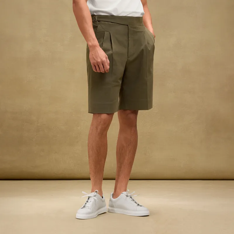 SKARO Casual Shorts Men's Green SKB271-4