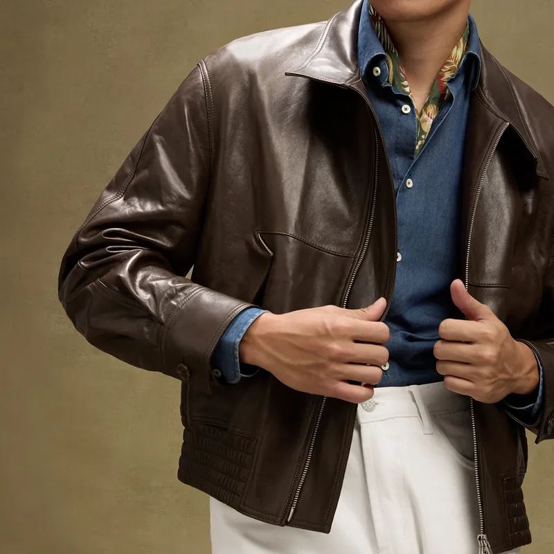 SKARO Leather Jackets Men-9