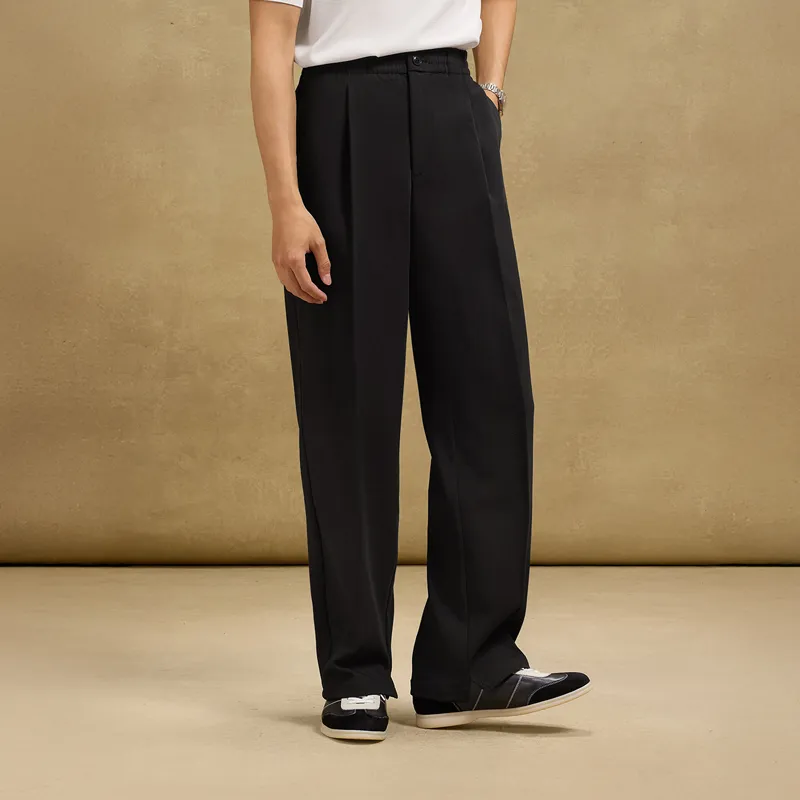 SKARO Casual Pants Men's Black SKC531-4