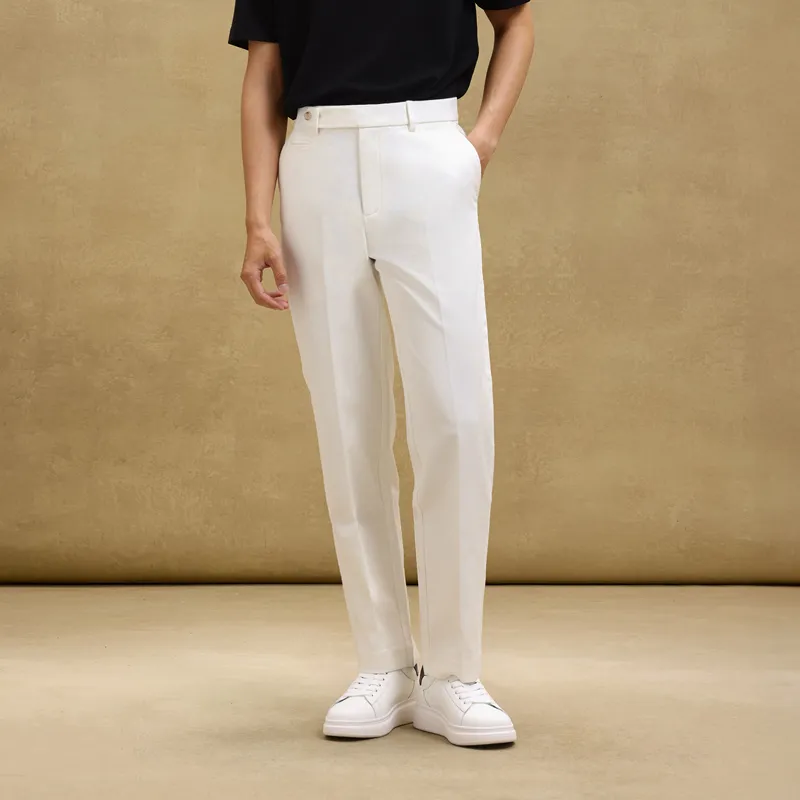 SKARO Casual Pants Men White SKC471-2