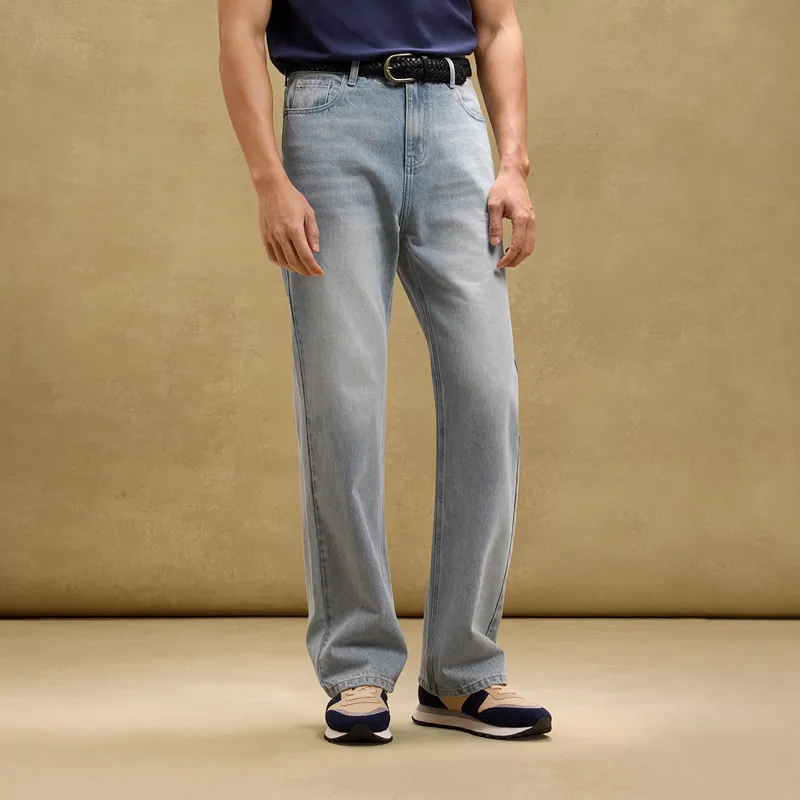 SKARO Jeans Men Light Blue SKF211-2