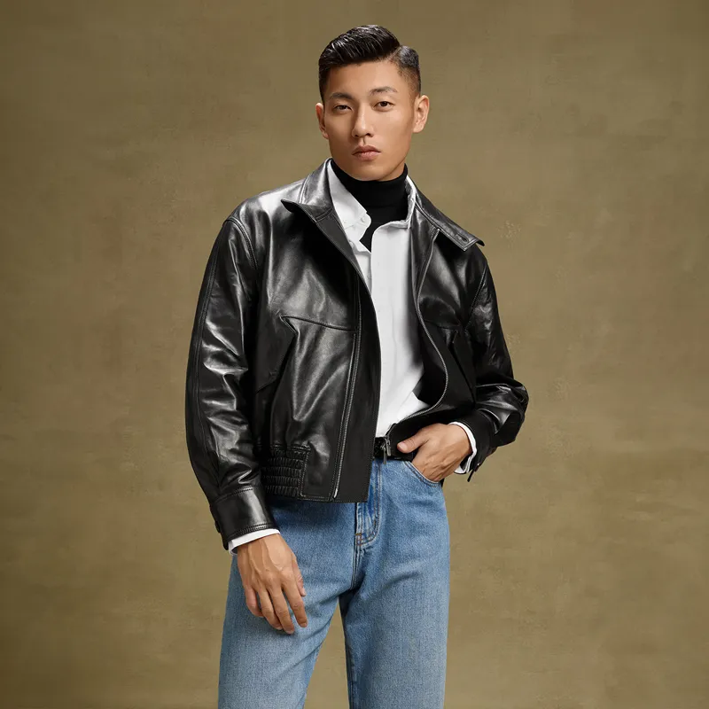SKARO Leather Jackets Men-3