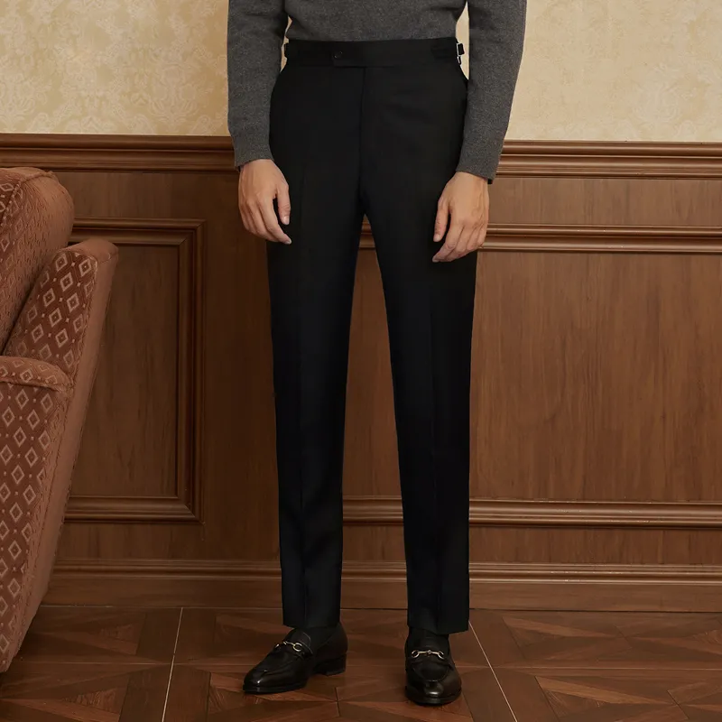SKARO Suit Trousers Men's Black-4
