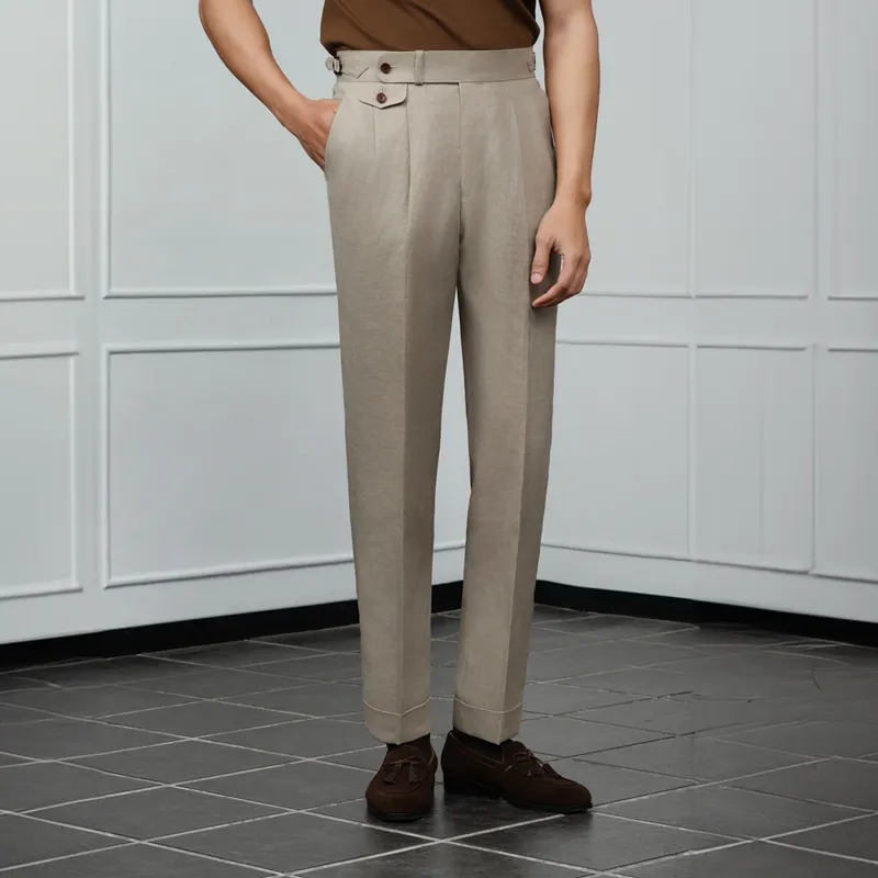 SKARO Suit Trouser Men's Apricot SKX1421-3