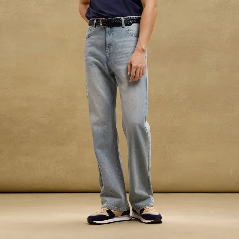 SKARO Jeans Men Light Blue SKF211-4