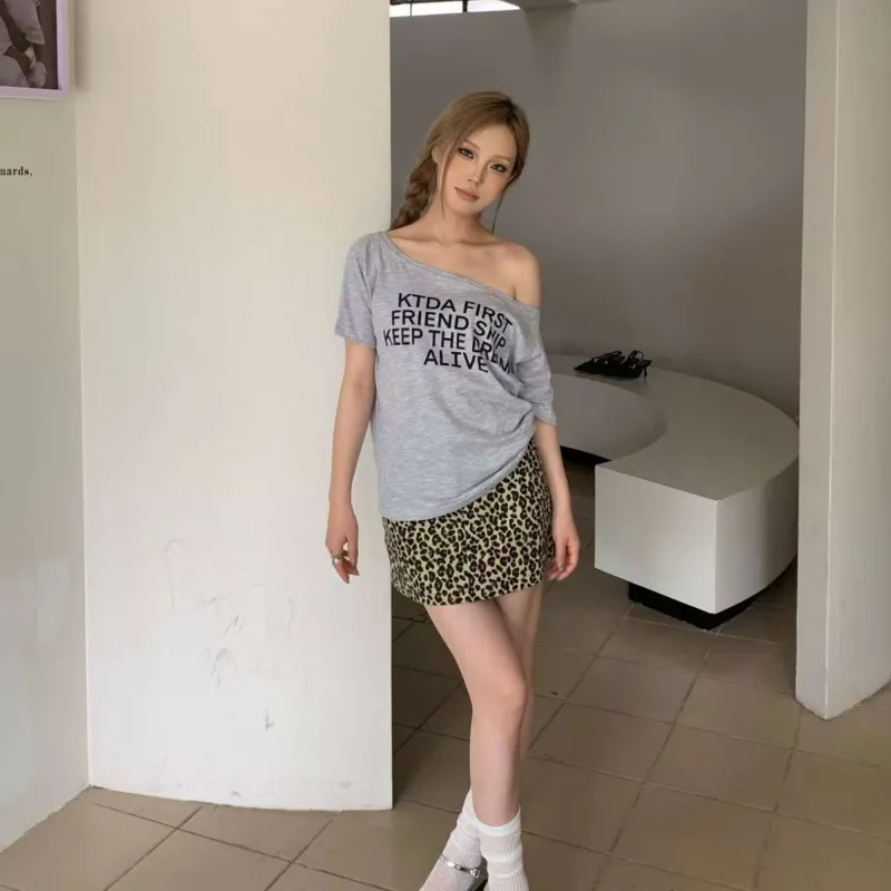 KTDA Regular T Shirt Women's Light Gray-5