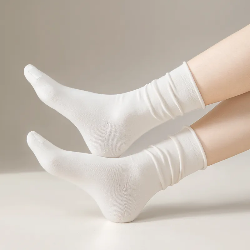 B&C.Room Mid Calf Socks Fall Winter Women's 5 Pack-3