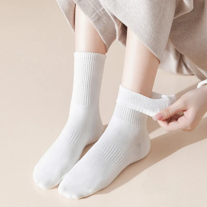 B&C.Room SS24 Mid Calf Socks Fall Winter Unisex 5 Pack-1