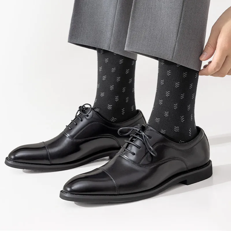 B&C.Room Mid Calf Socks Men's 6 Pairs Gift Box Packaged-20