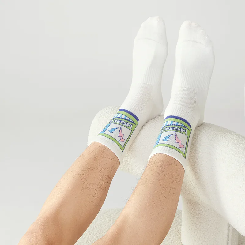 B&C.Room Mid Calf Socks Unisex 5 Pack-12