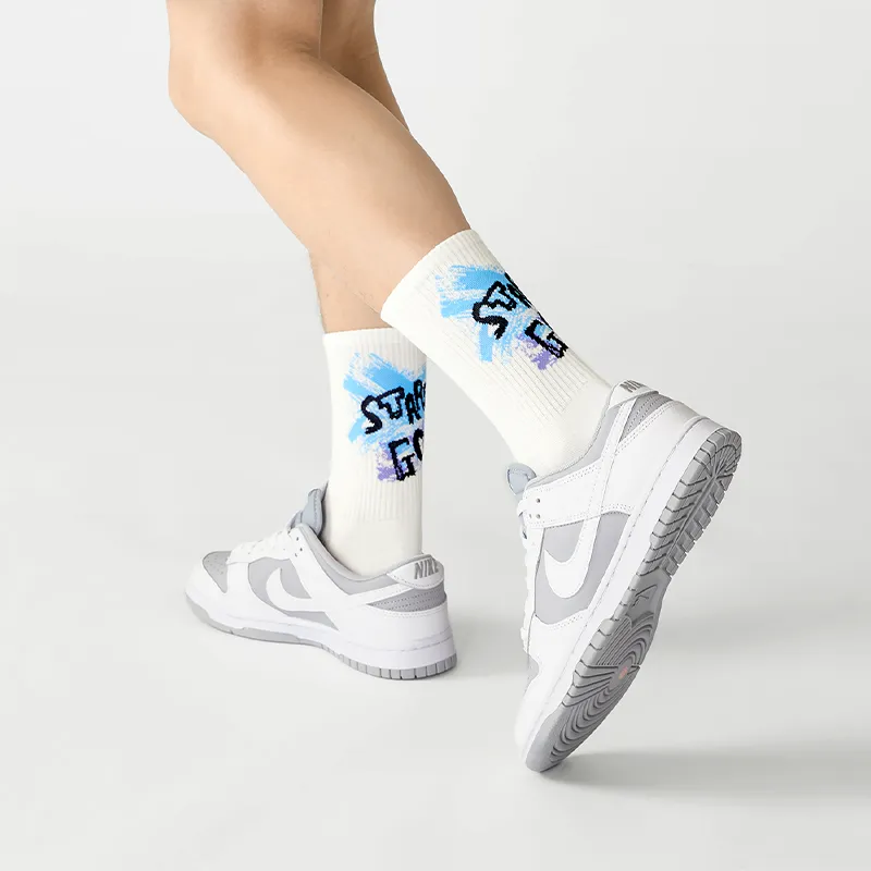 B&C.Room Mid Calf Socks Unisex 5 Pack-17