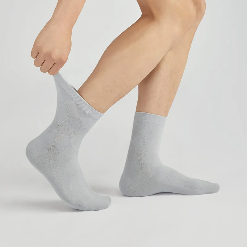 B&C.Room Mid Calf Socks Men's 5 Pack-2