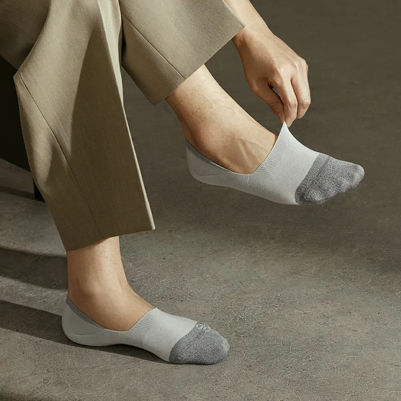 B&C.Room SS24 No Show Socks Spring Summer Men's 6 Pack-6