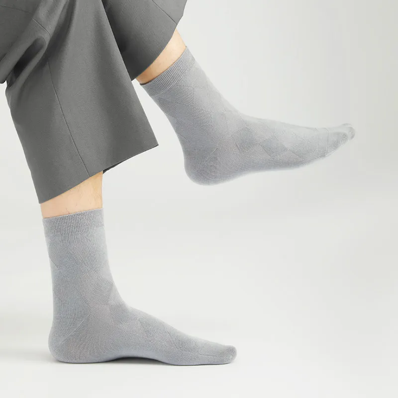 B&C.Room Mid Calf Socks Men's 5 Pack-5