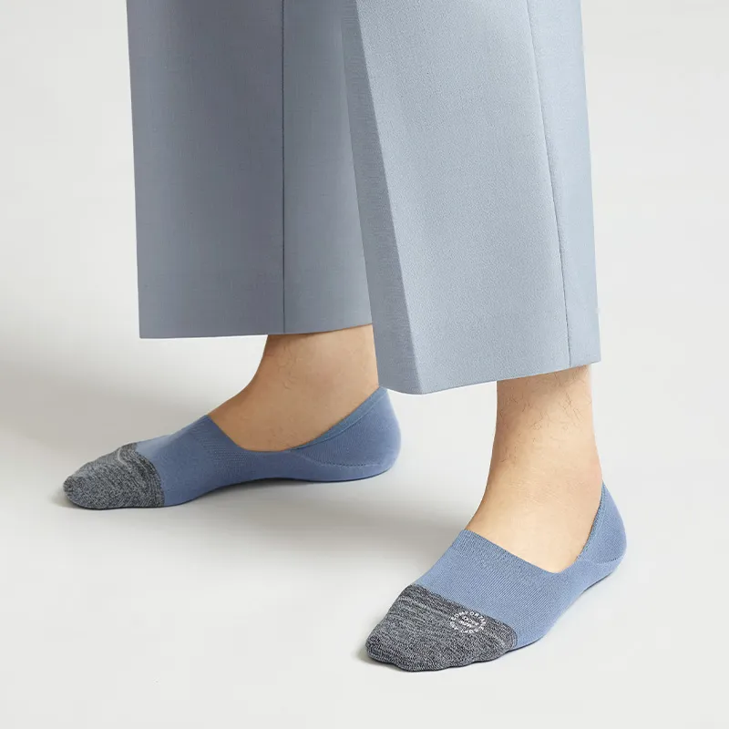 B&C.Room SS24 No Show Socks Spring Summer Men's 6 Pack-2