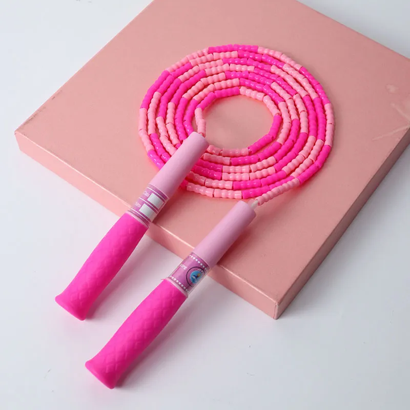 SIRDAR Fitness Training Non Countable Jump Ropes Students Rubber Coated GOT TPR 2.8m Pink-3