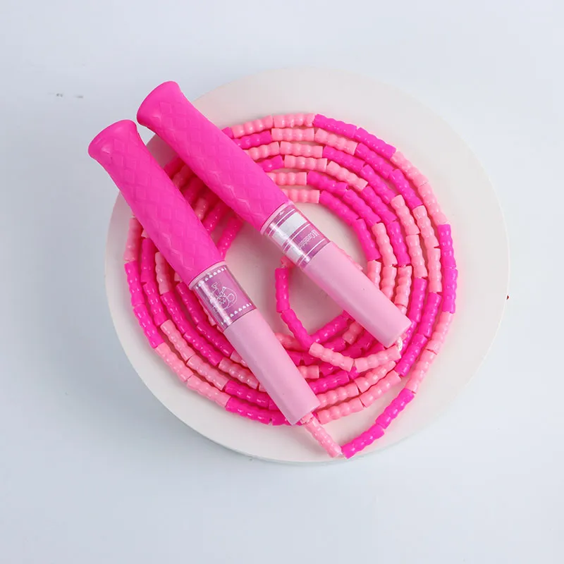 SIRDAR Fitness Training Non Countable Jump Ropes Students Rubber Coated GOT TPR 2.8m Pink-1