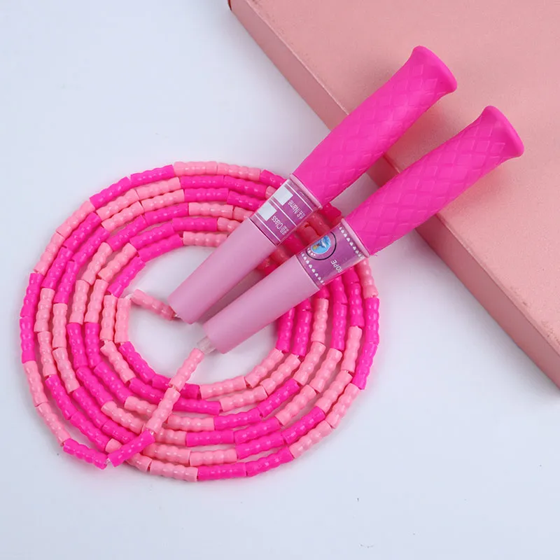 SIRDAR Fitness Training Non Countable Jump Ropes Students Rubber Coated GOT TPR 2.8m Pink-2