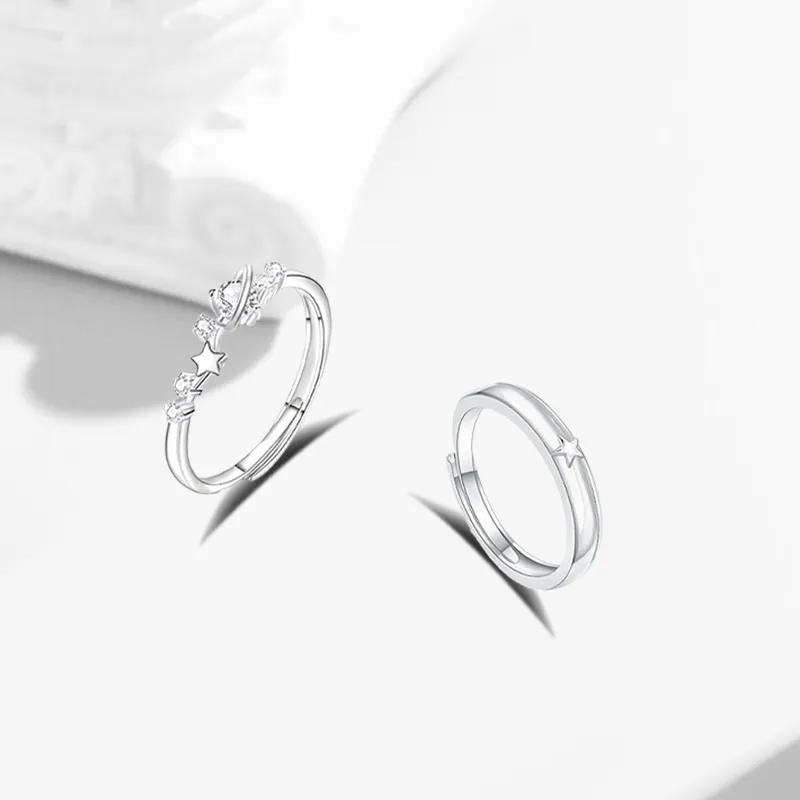 COPI Synthetic Cubic Zirconia Rings Unisex-7